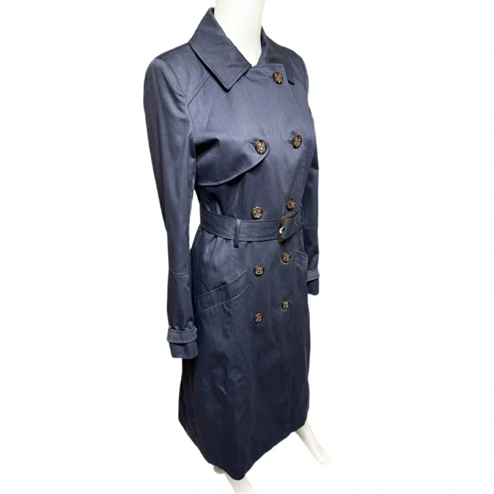 ASOS Dark Gray Trench Coat - Picture 3 of 7